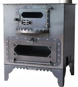 KRD02 SQUARE TRADITIONAL BLACK SEA STOVE