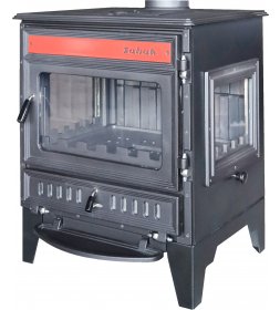 S106-3D Three-Sided Glass Stove Model
