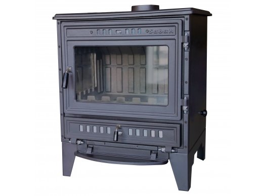 S106 CAST IRON FIREPLACE STOVE