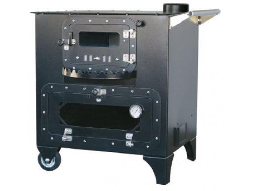 KRD02-E ENAMELED SQUARE BLACK SEA STOVE