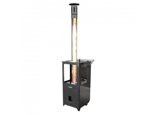 PLT01  PELLET STOVE WITH GLASS PIPE