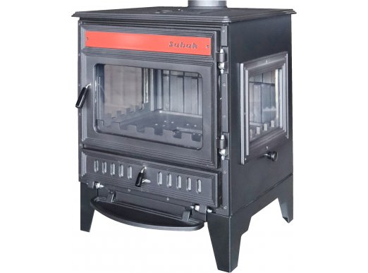 S106-3D Three-Sided Glass Stove Model